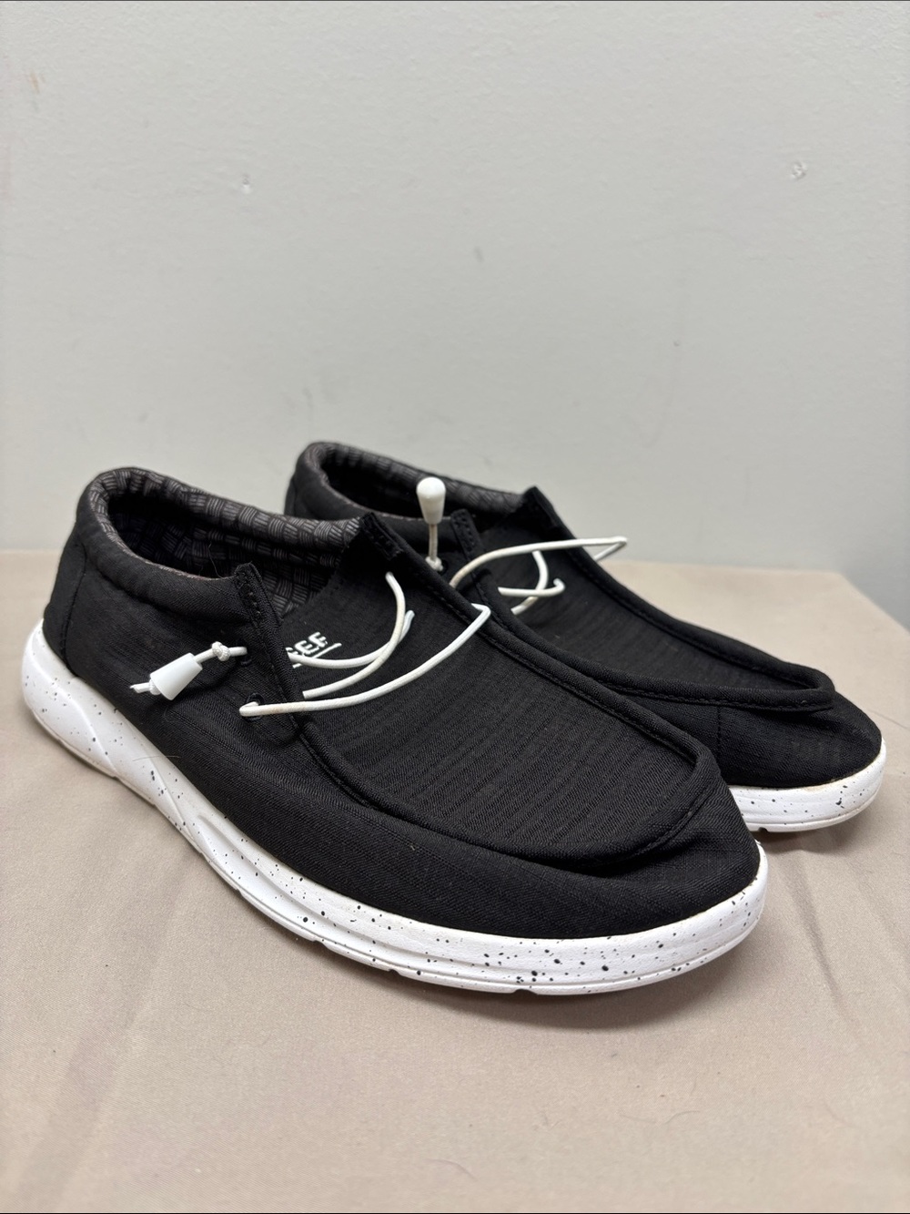 Reef Cushion Coast TX Relaxed Fit Comfort Shoes Loafer Men SZ 11 Black